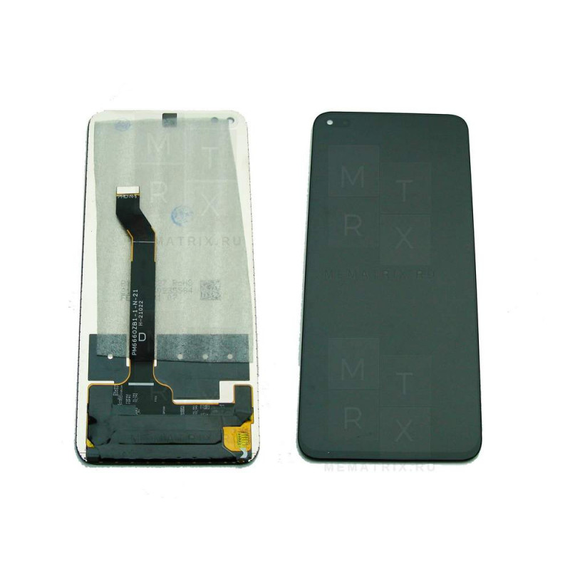 Huawei Honor 50 Lite, Nova 8i тачскрин + экран (модуль) черный