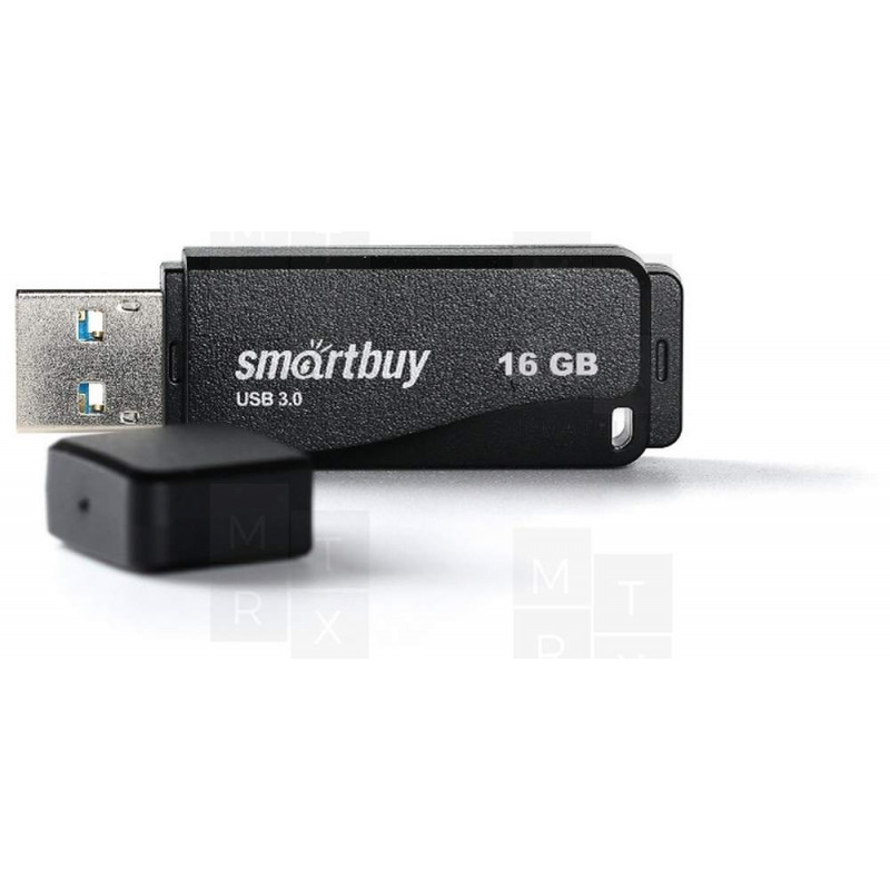 USB-флеш (USB 3.0) 16GB Smartbuy LM05 Черный