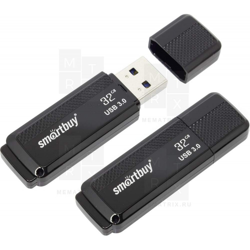 USB-флеш (USB 3.0) 32GB Smartbuy Dock Черный