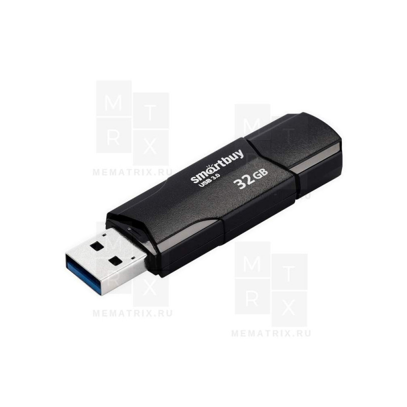 USB-флеш (USB 3.1) 32GB Smartbuy Clue Черный