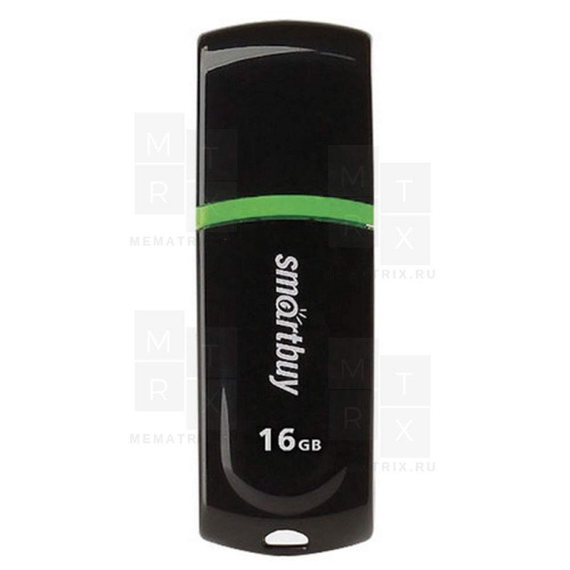 USB-флеш 16GB Smartbuy Paean Черный