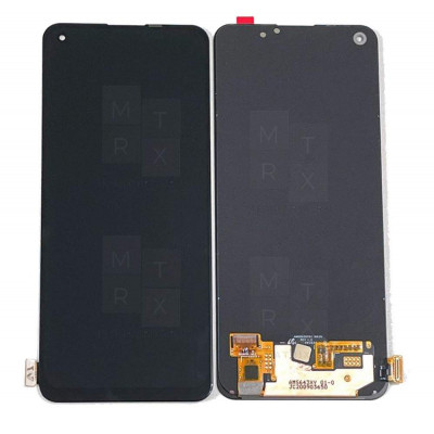 Realme 8 4G (RMX3085) тачскрин + экран (модуль) черный (In-Cell)