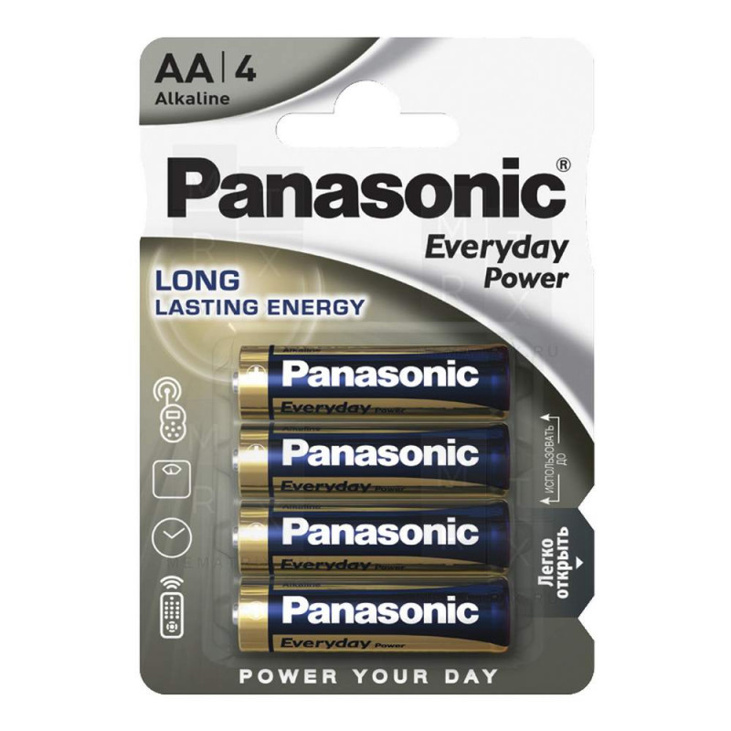 Батарейка PANASONIC EVERYDAY LR6/4BP 4 шт