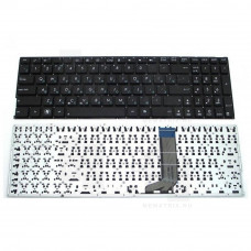 Клавиатура для ноутбука Asus X556, F556 черная, без рамки