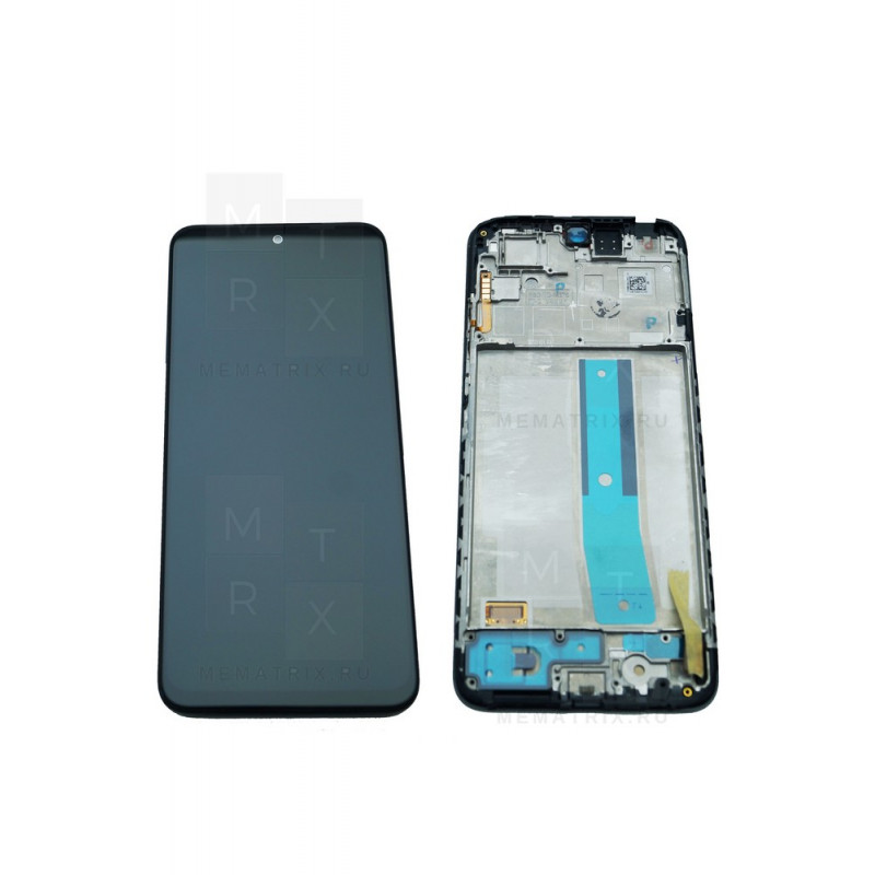 Xiaomi Redmi Note 11 (2201117TY) тачскрин + экран (модуль) черный OR с рамкой