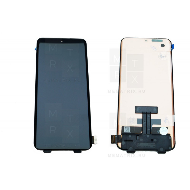 Xiaomi 12, 12X (2201123G, 2112123AG) экран + тачскрин (модуль) черный OLED