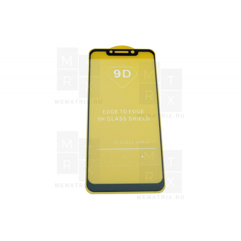 Защитное стекло (Полное покрытие) для Xiaomi Pocophone F1 Черное