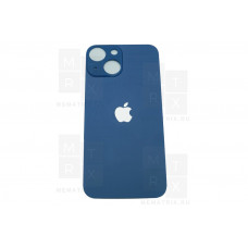 Задняя крышка iPhone 13 Mini blue (синее) с широким отверстием