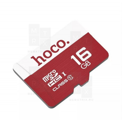 Карта памяти MicroSDHC 16GB Class 10 Hoco без адаптера