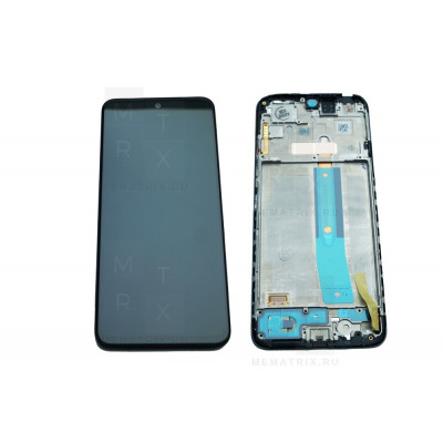 Xiaomi Redmi Note 11S 4G (2201117SY) тачскрин + экран (модуль) черный OR с рамкой
