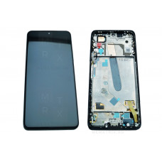 Xiaomi Poco F3 (M2012K11AG) тачскрин + экран (модуль) черный OR с рамкой