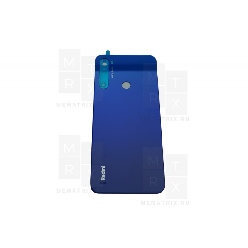 Задняя крышка для Xiaomi Redmi Note 8T Синий Премиум