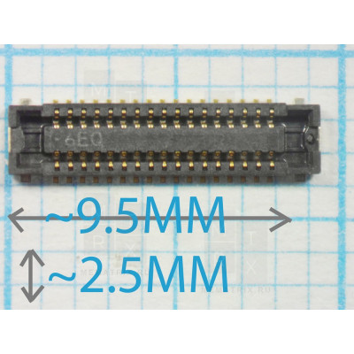 Коннектор LCD Samsung Galaxy M30s (M307) (34 pin)