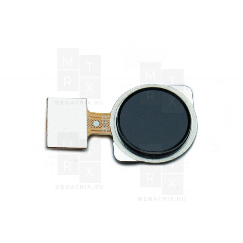 Шлейф для Xiaomi Redmi 8 (M1908C3IC) сканер отпечатка пальцев Черный