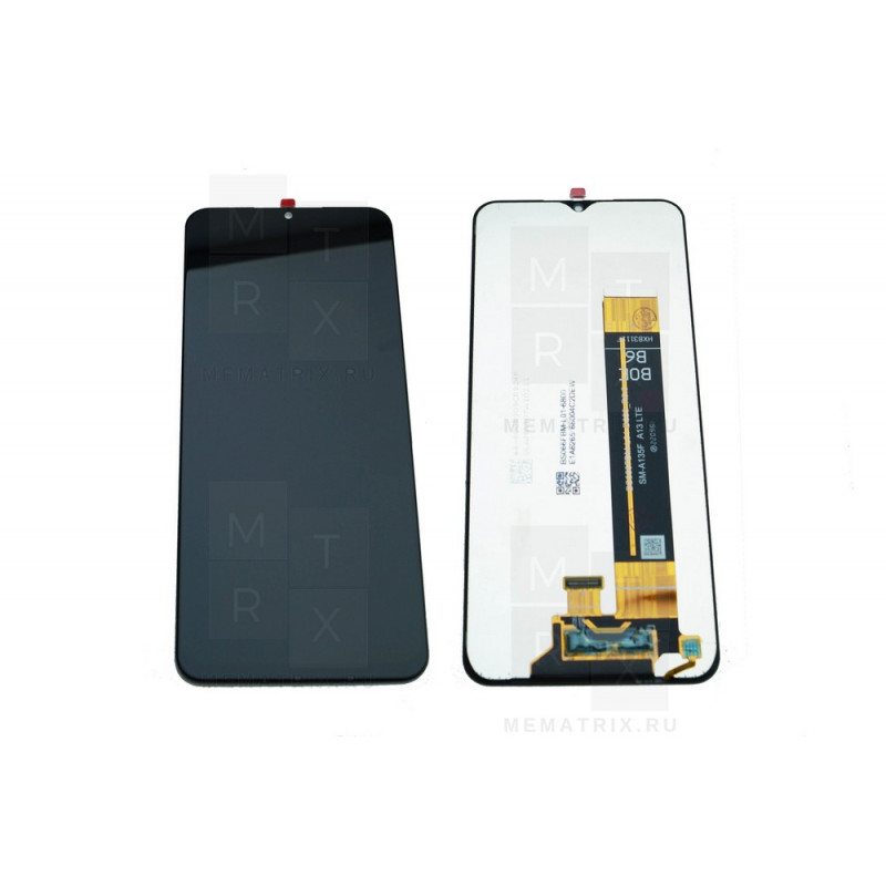 Samsung Galaxy M13 (M135F) тачскрин + экран (модуль) черный OR