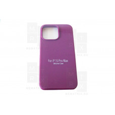 Чехол-накладка Soft Touch для iPhone 15 Pro Max Бордовый