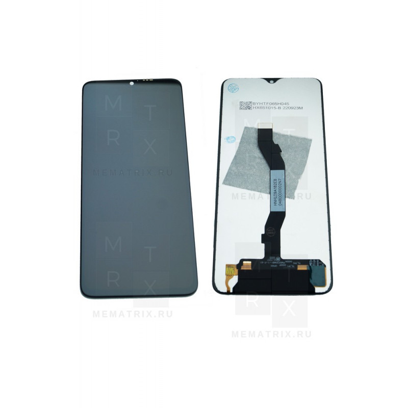 XIAOMI Redmi Note 8 Pro (M1906G7T) тачскрин + экран (модуль) черный Стандарт
