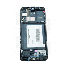 Рамка дисплея для Samsung A40 (A405F) Черная