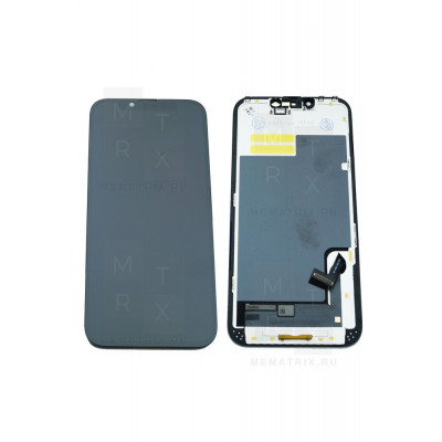 iPhone 13 тачскрин + экран (модуль) черный HARD OLED