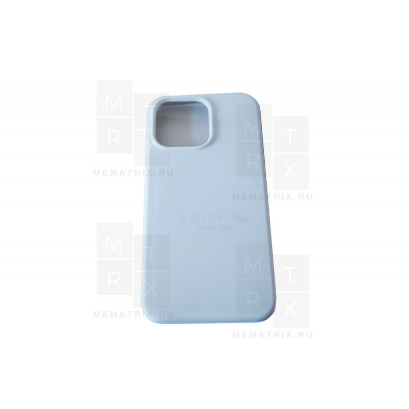 Чехол-накладка Soft Touch для iPhone 15 Pro Max Белый