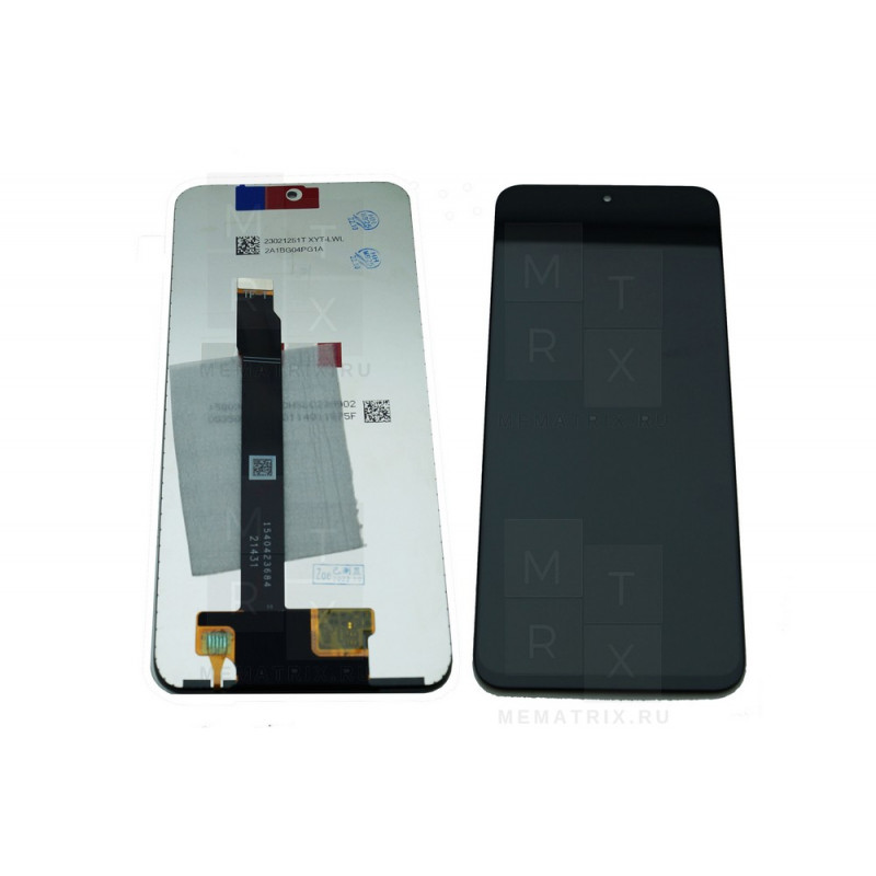Huawei Honor X8 (TFY-LX1) тачскрин + экран (модуль) черный OR