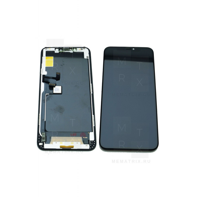 Apple iPhone 11 pro Max тачскрин + экран (модуль) черный (HARD OLED)
