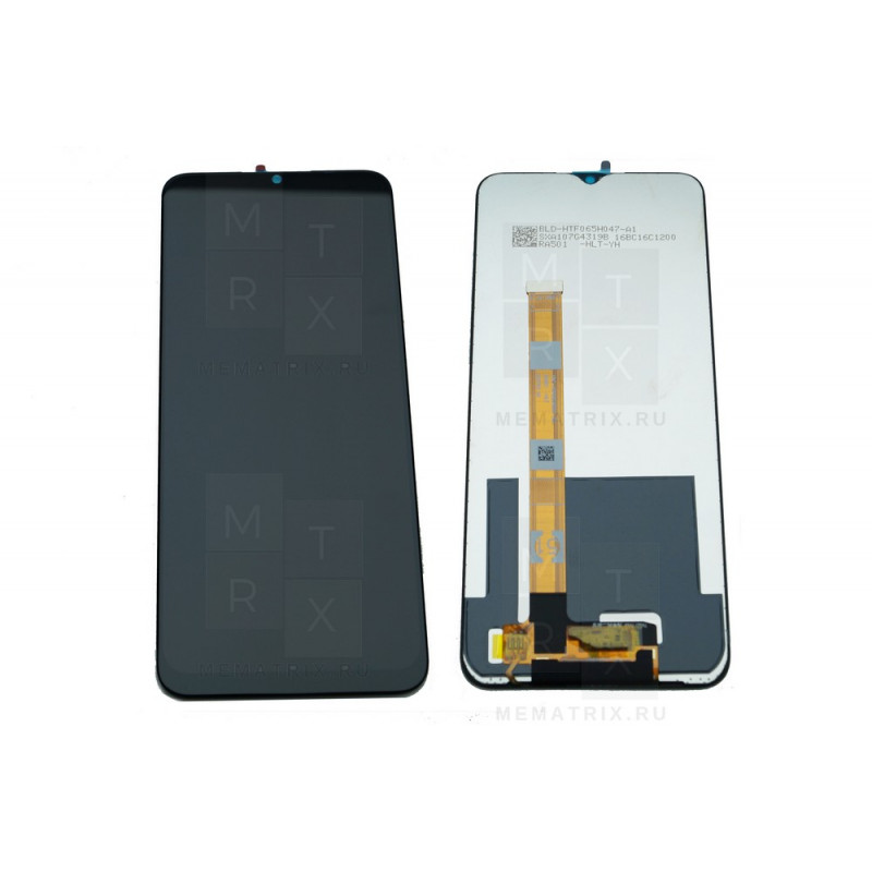 Realme C25s (RMX3195) тачскрин + экран (модуль) черный OR