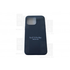 Чехол-накладка Soft Touch для iPhone 15 Pro Max Черный