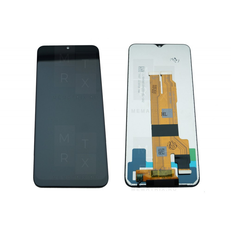 Realme V20 5G (RMX3610) тачскрин + экран (модуль) черный