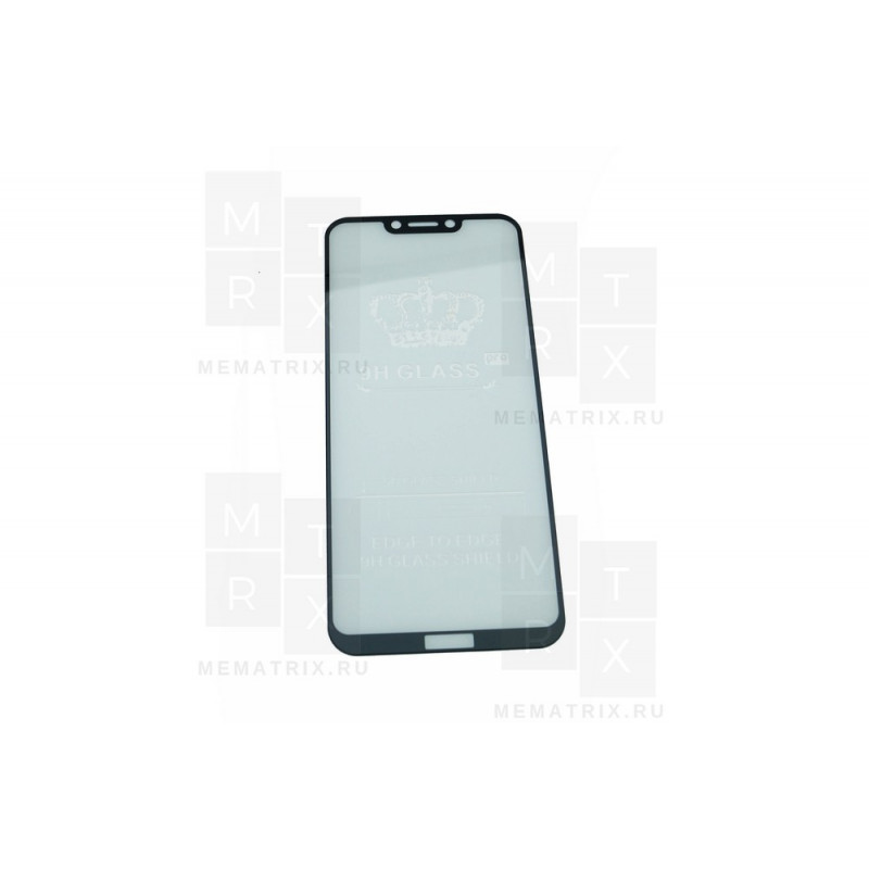 Защитное стекло (Полное покрытие) для Huawei Honor Play (COR-L29) Черное
