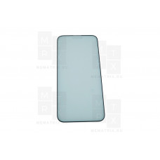 Защитное стекло (Матовое) для iPhone 15 Pro Max Черный (Закалённое, полное покрытие)