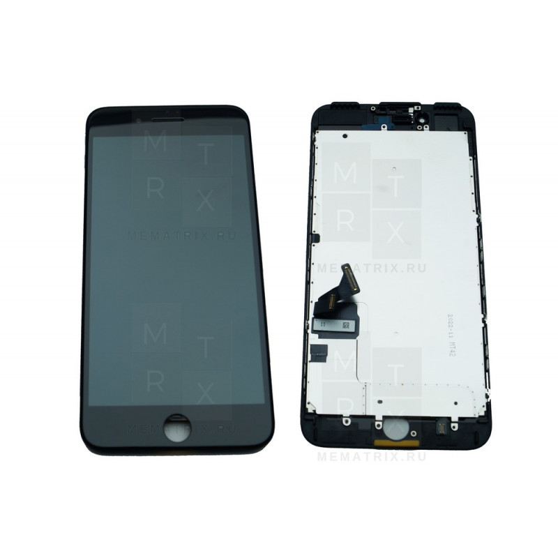 iPhone 7 plus тачскрин + экран (модуль) COPY черный Премиум AA