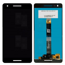 Nokia 2.1 2018 (TA-1080) тачскрин + экран (модуль) черный
