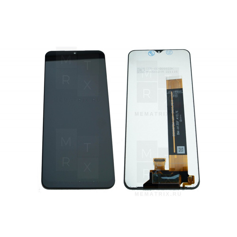 Samsung Galaxy M13 (M135F) тачскрин + экран (модуль) черный