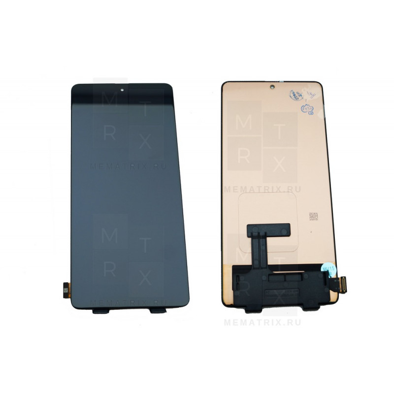 Xiaomi Poco F4 GT (21121210G) экран + тачскрин (модуль) черный OLED