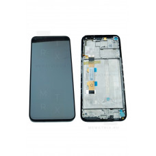 Xiaomi Redmi Note 9T (M2007J22G) тачскрин + экран модуль черный OR с рамкой