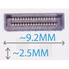 Коннектор LCD Samsung A03 Core (A032F) 34 pin