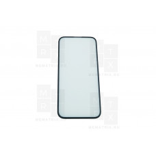 Защитное стекло (Оптима) для iPhone 15 Pro Черный (Закалённое, полное покрытие)