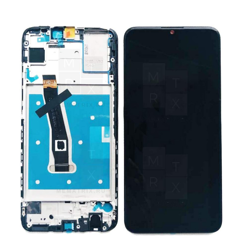 Huawei P Smart 2019 (POT-LX1) тачскрин + экран модуль черный OR в рамке