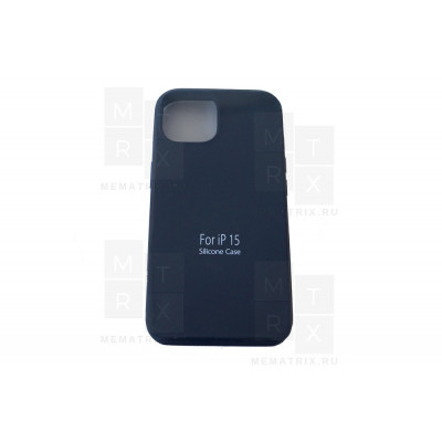Чехол-накладка Soft Touch для iPhone 15 Черный