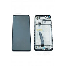 Xiaomi Redmi Note 9 (M2003J15SC, M2003J15SG) тачскрин + экран (модуль) черный OR с рамкой