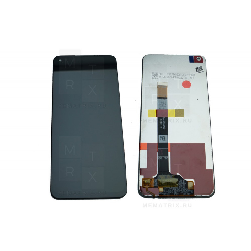 Realme 8 5G (RMX3241) тачскрин + экран (модуль) оригинал черный