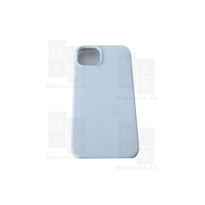 Чехол-накладка Soft Touch для iPhone 15 Plus Белый