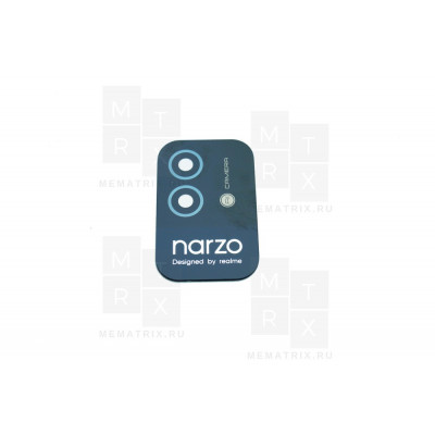 Стекло камеры для Realme Narzo 50i (RMX3235) Черный