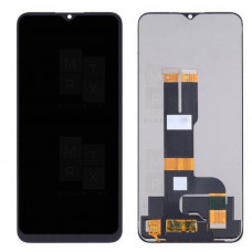 Realme C31 (RMX3501) тачскрин + экран (модуль) черный OR