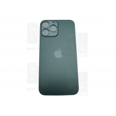 Задняя крышка iPhone 13 Pro MAX green (зеленая) с широким отверстием