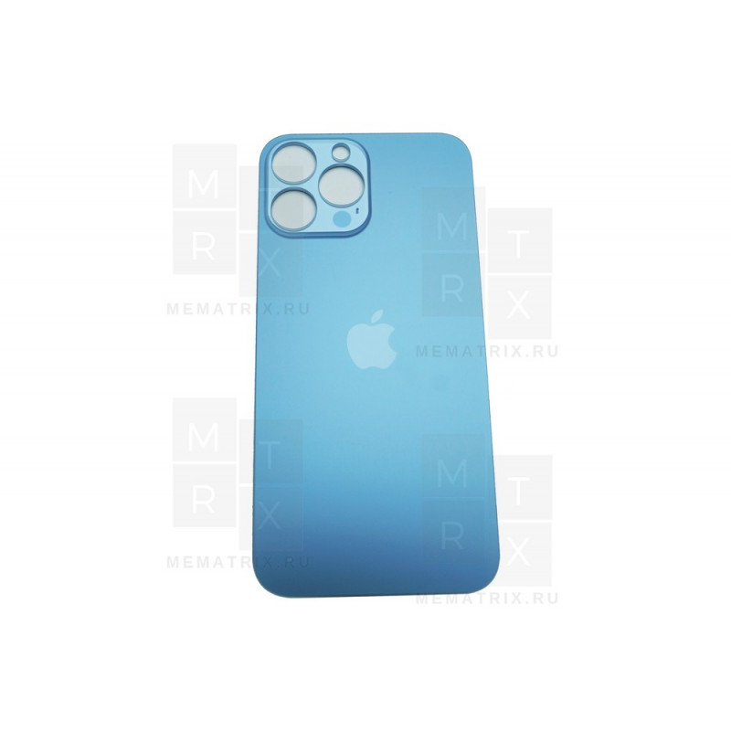 Задняя крышка iPhone 13 Pro MAX sierra blue (небесно‑голубой) с широким отверстием
