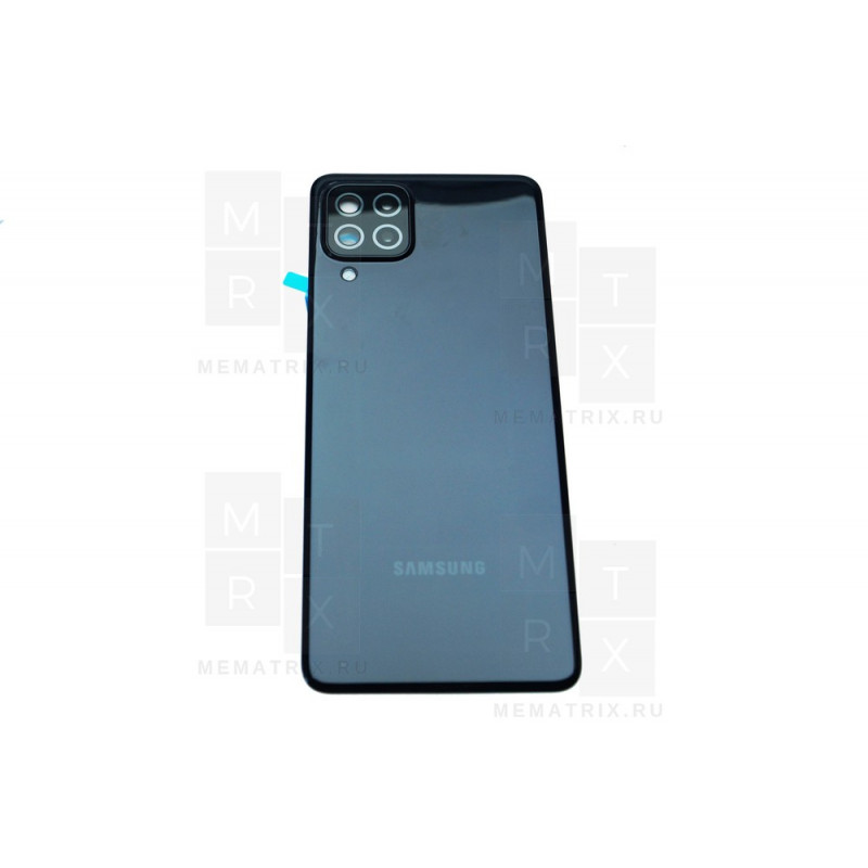 Задняя крышка для Samsung Galaxy A22 (A225F) Черный Премиум