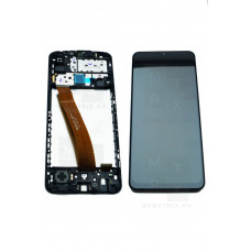 Samsung Galaxy M12 (M127F) тачскрин + экран (модуль) черный OR с рамкой