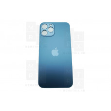 Задняя крышка iPhone 12 Pro Max pacific blue (Тихоокеанский синий) с увеличенным вырезом под камеру